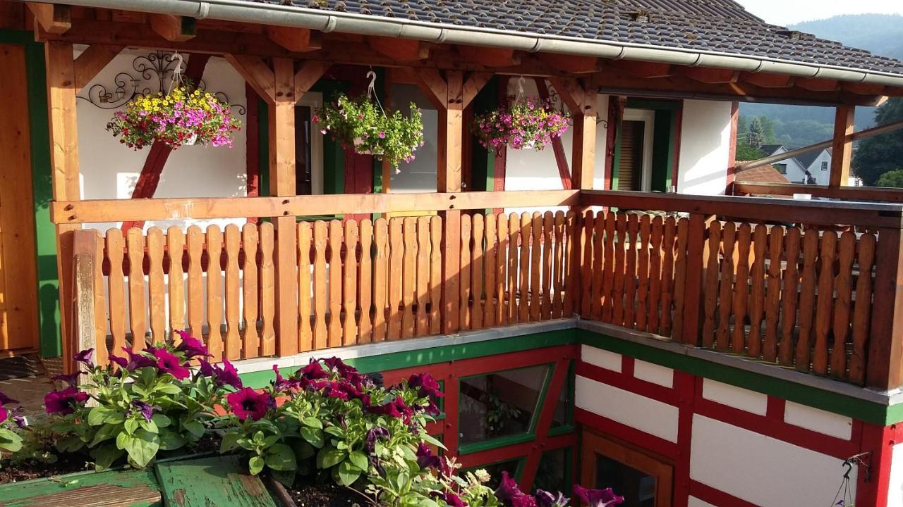 Bed and Breakfast Am Rübenkeller Binzenbach Exterior foto